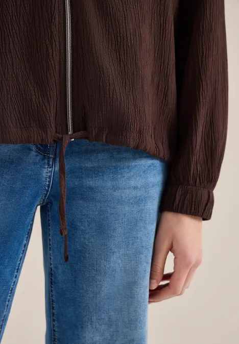 Leichter Blouson macchiato brown Leichter Blouson macchiato brown