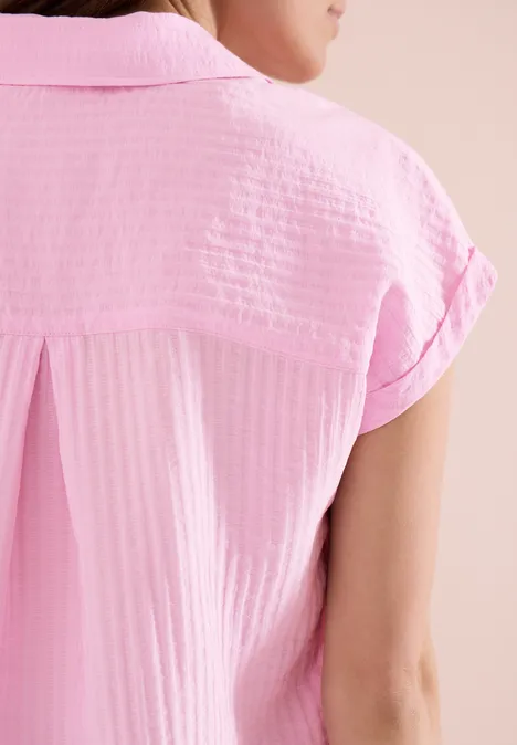 Blouse structurée Dropped Shoulder light blush rose