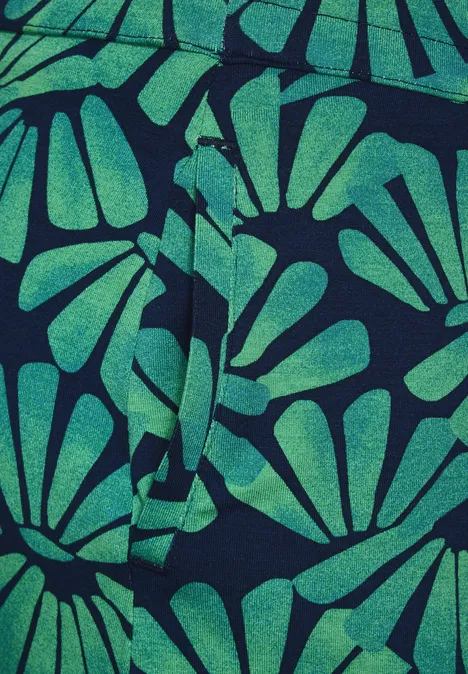 Midirock mit Print fresh apple green