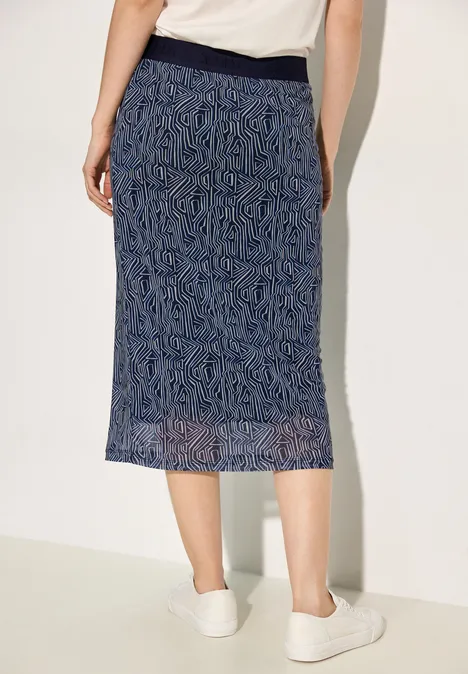 Print Mesh-Rock universal blue
