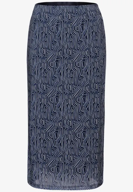 Print Mesh-Rock universal blue