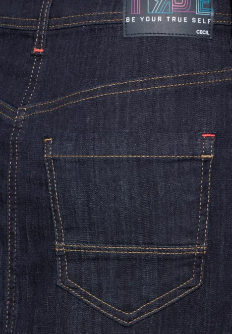 Jeansrock rinsed wash