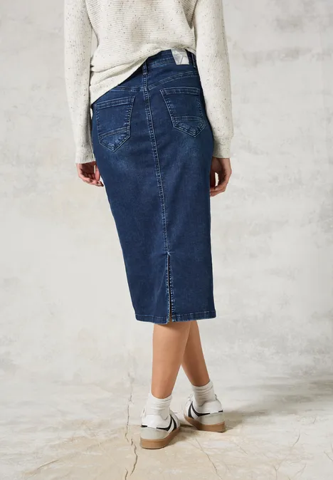 Jeansrock Dark blue wash