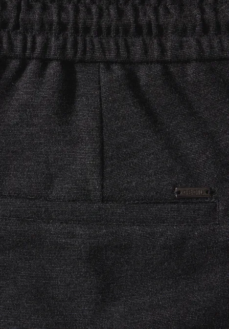 Joggskirt charcoal grey melange