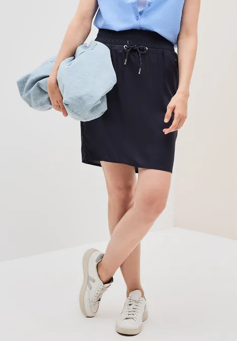 Rock in Unifarbe urban dark blue