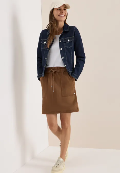 Veloursrock mocha caramel
