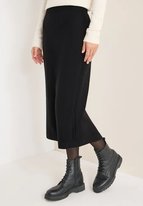 Rock mit Strukturdetails Black