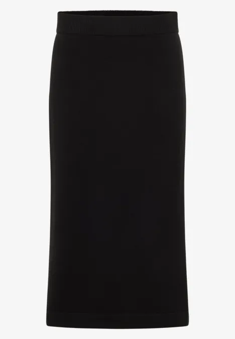 Rock mit Strukturdetails Black