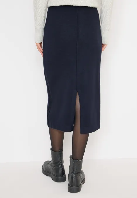 Rock mit Strukturdetails urban dark blue