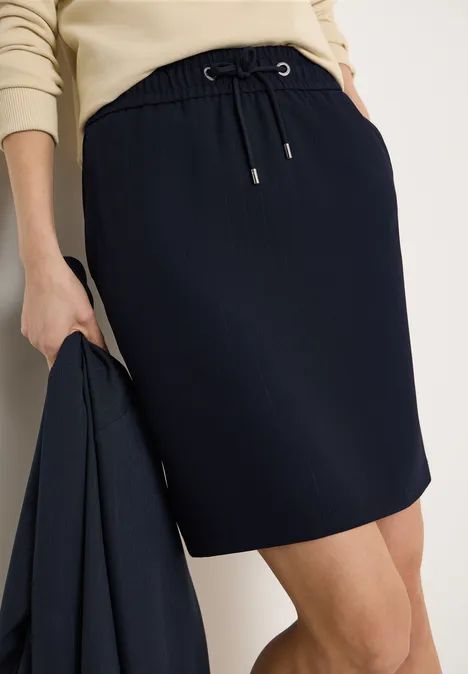 Jupe longueur genou avec détails scintillants universal blue