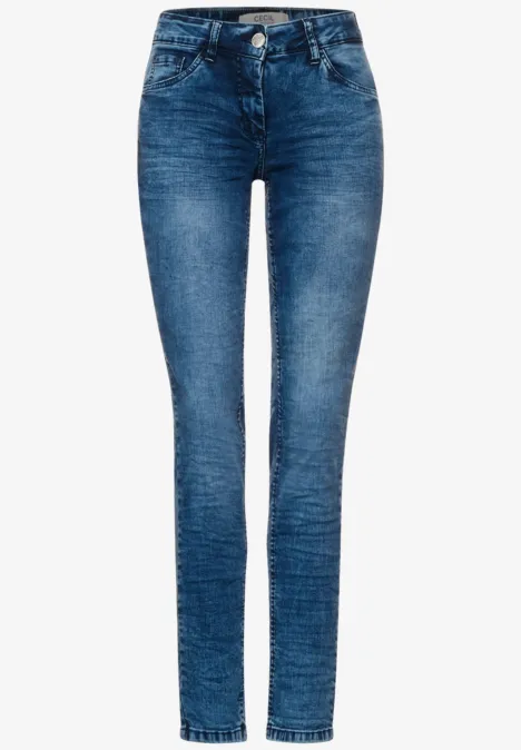 Klassiker: Slim Fit Denim Authentic mid blue wash
