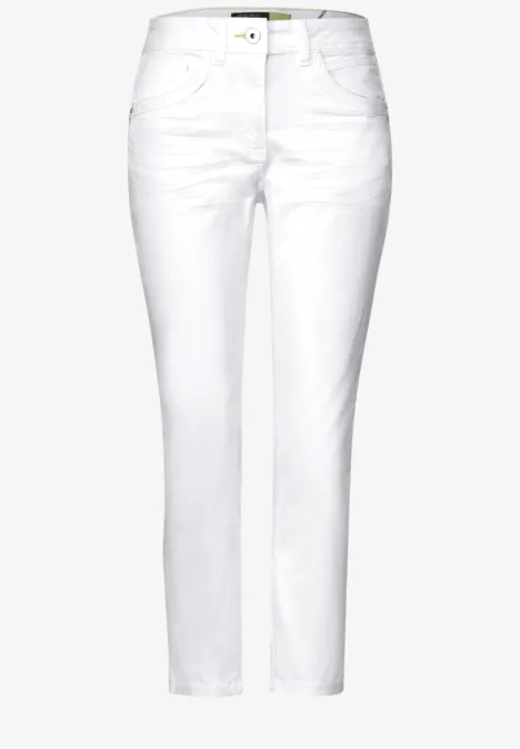 Casual fit broek White