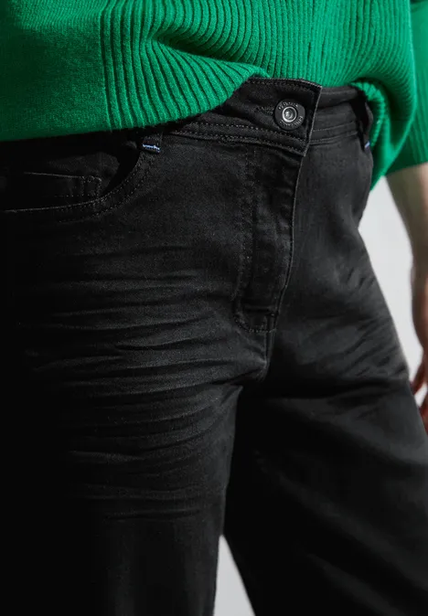 Loose Fit Jeans Black
