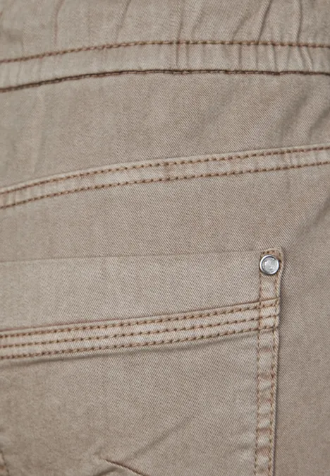 Casual Fit Joggpants simply beige