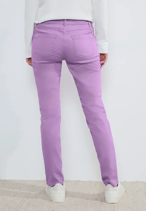 Slim Fit Jeans sporty lilac