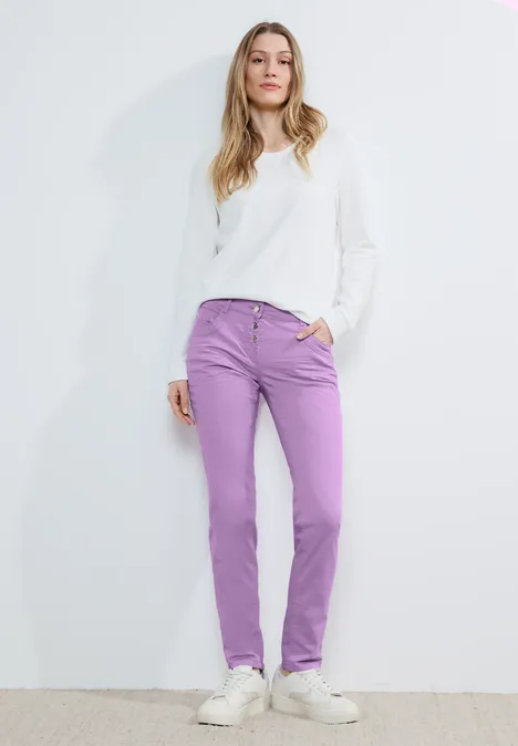 Slim Fit Jeans sporty lilac