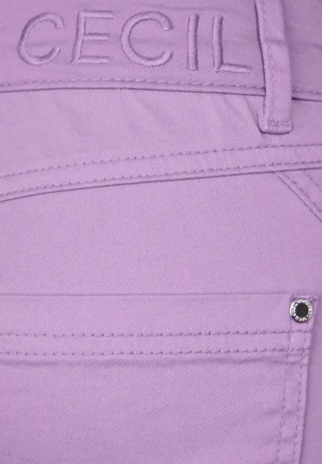 Slim Fit Jeans sporty lilac