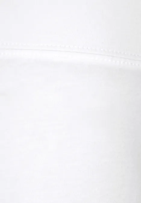 3/4 Leggings White