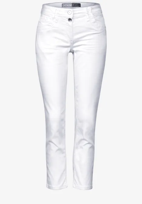 Jean slim blanc White