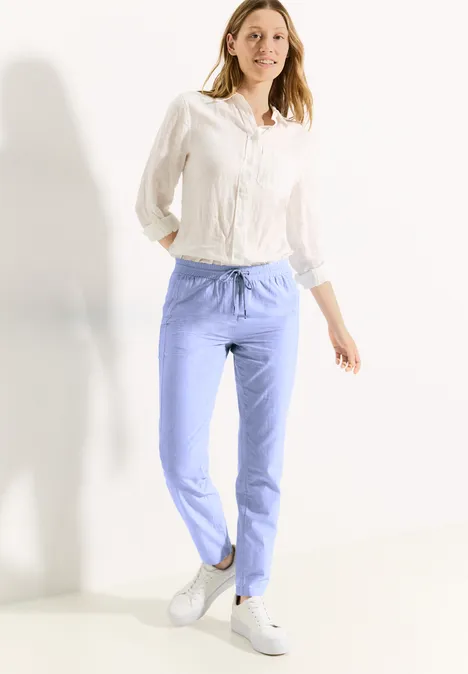 Chambray Hose blouse blue
