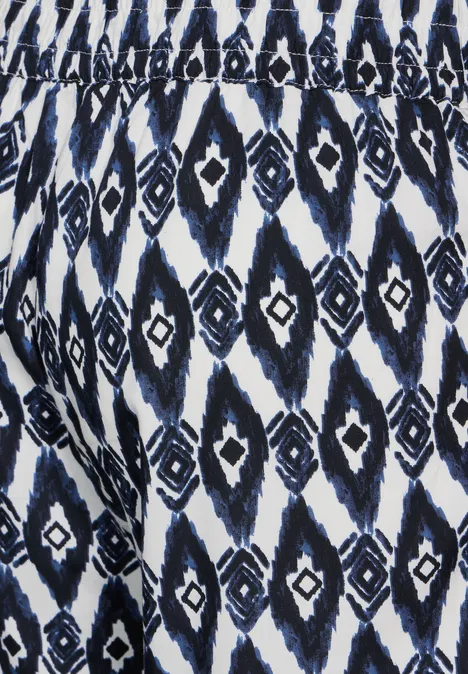 Hose mit Print vanilla white
