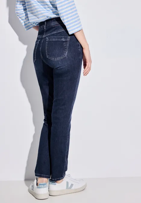 Slim Fit Jeans mid blue used wash
