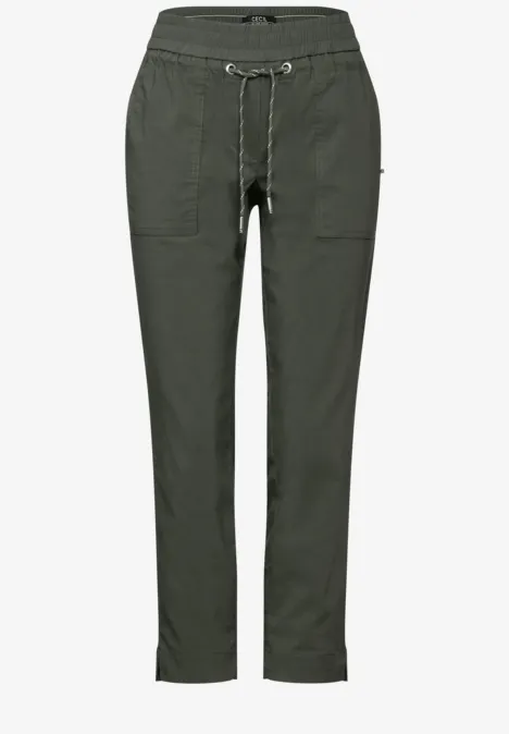 Pantalon 7/8 cool khaki