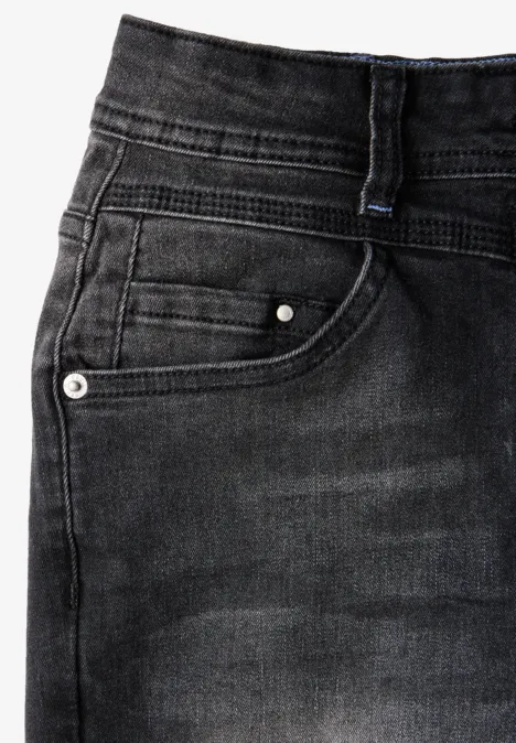 Jeans im Slim Fit dark grey washed