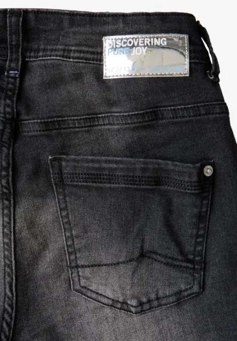 Jeans im Slim Fit dark grey washed