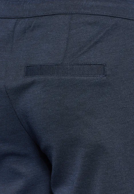 Hose im Casual Fit true navy
