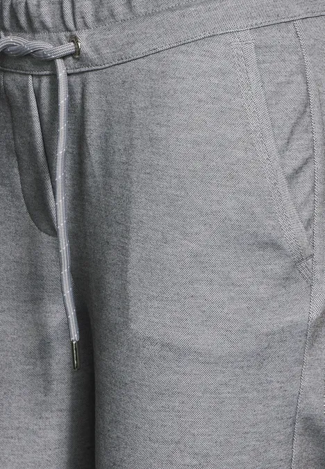 Hose im Casual Fit soft iron grey