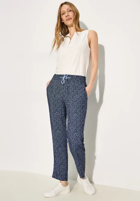 Pantalon imprimé confortable universal blue