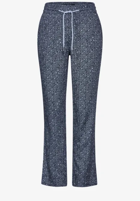 Pantalon imprimé confortable universal blue