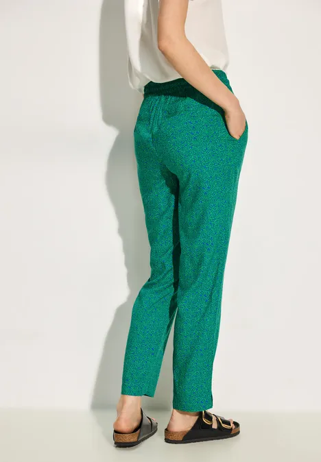 Pantalon imprimé confortable fresh apple green