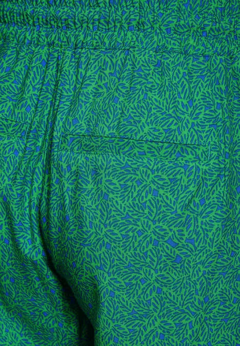 Pantalon imprimé confortable fresh apple green