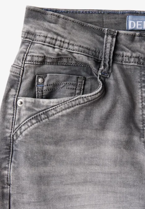 Bootcut Jeans mid grey wash