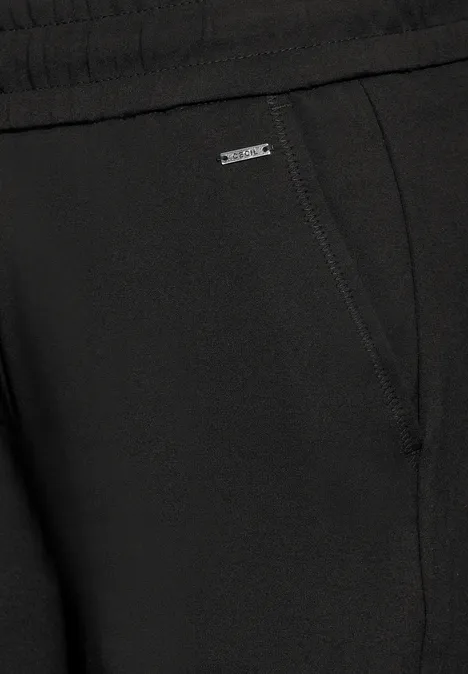 Hose im Loose Fit Black