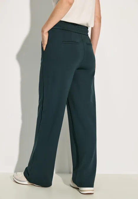 Hose im Loose Fit fir green