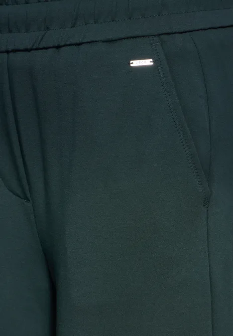 Hose im Loose Fit fir green