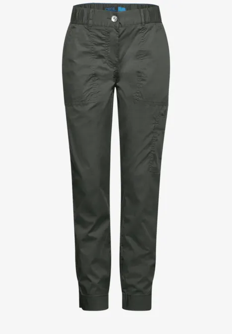 Utility Hose im Casual Fit strong khaki