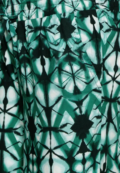 Hose im Loose Fit fir green