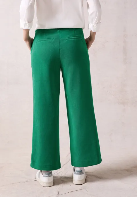 Cord-Hose im Loose Fit malachite green