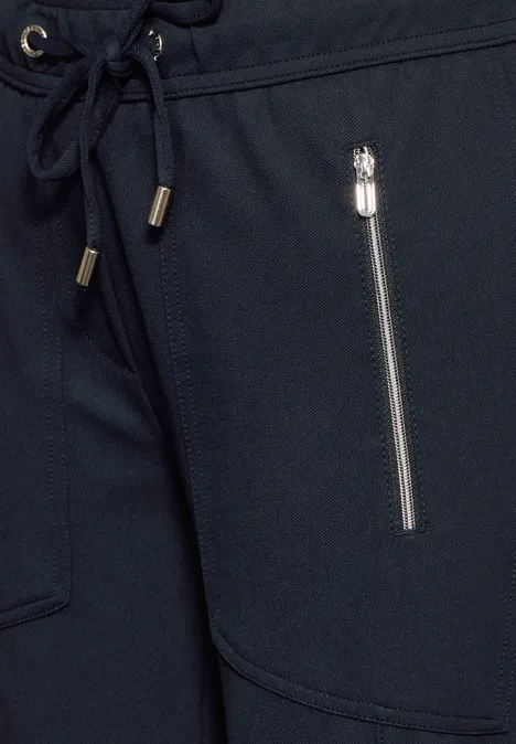 Hose im Casual Fit universal blue