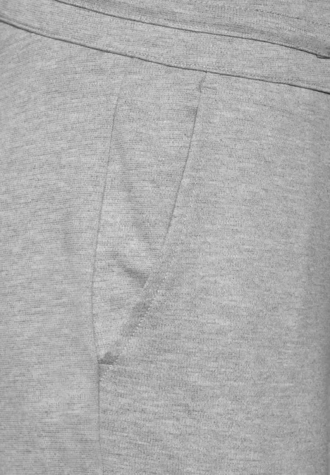 Hose im Loose Fit chalk grey melange