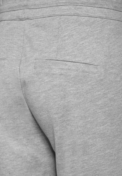 Hose im Loose Fit chalk grey melange