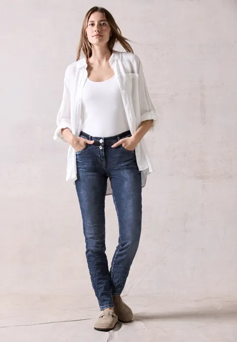 Jeans im Casual Fit mid blue wash
