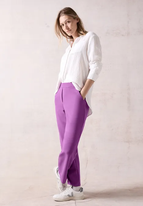 Hose im Loose Fit iced violet