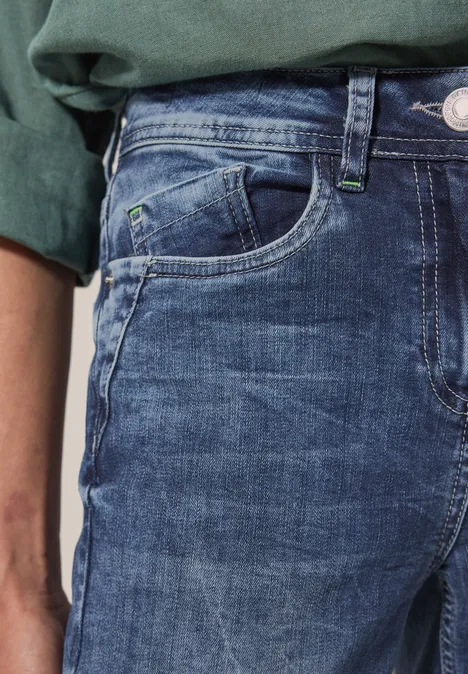 Jeans im Slim Fit light blue washed