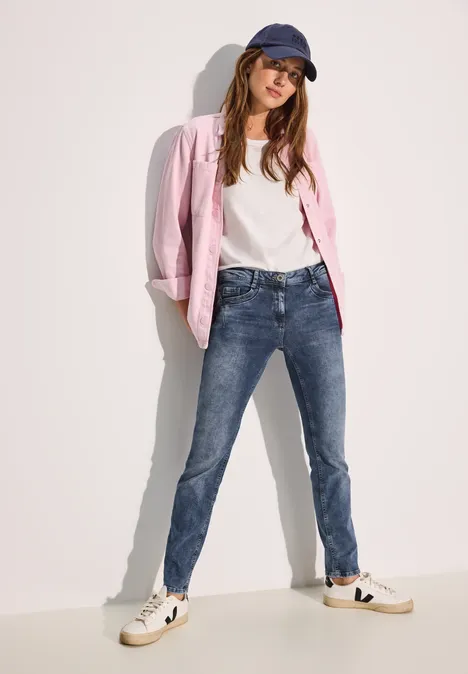 Jeans im Slim Fit dark blue washed