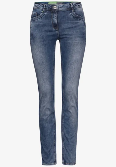 Jeans im Slim Fit dark blue washed